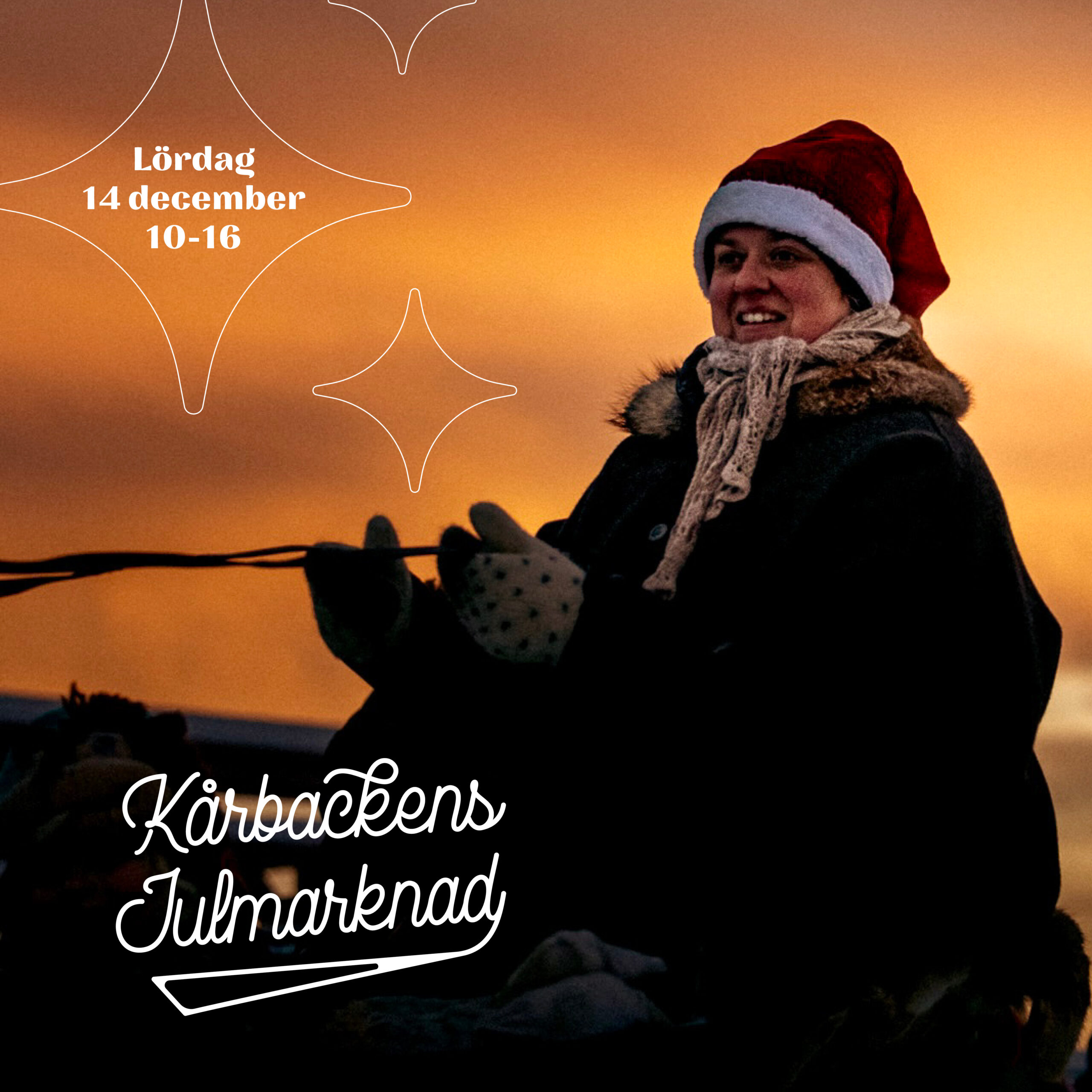 Julmarknad på Kårbacken Lördag 14:e December 2024